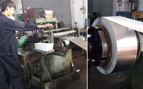 不銹鋼帶生產(chǎn)設(shè)備 重卷機